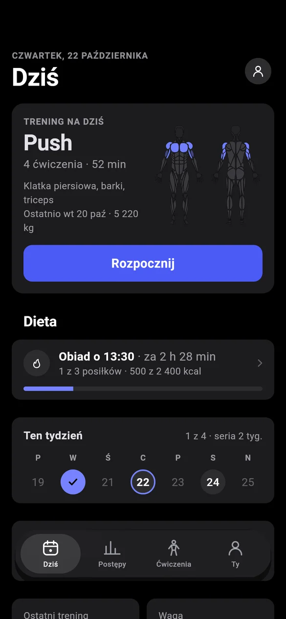 Ekran Dziś w Athlium
